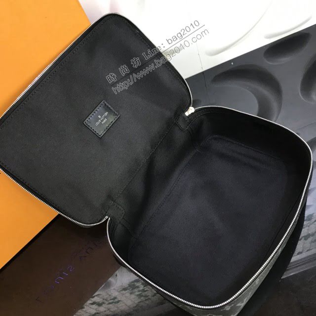 路易威登LV包包 Packing Cube中號手袋 lv新款黑花中號收納包  ydh3769